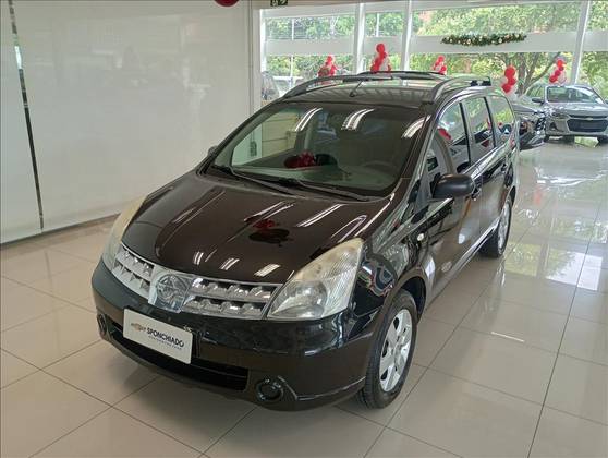 NISSAN GRAND LIVINA 1.8 S 16V FLEX 4P MANUAL NISSAN GRAND LIVINA 1.8 S 16V FLEX 4P MANUAL